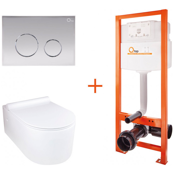 Комплект Qtap Merlin WHI 2044A та Nest M425-M11CRM