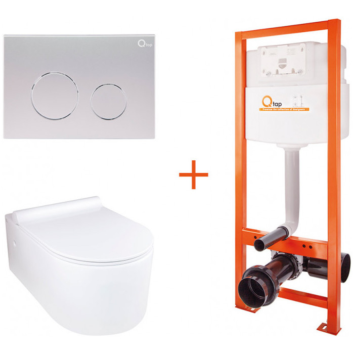 Комплект Qtap Merlin WHI 2044A та Nest M425-M11SAT