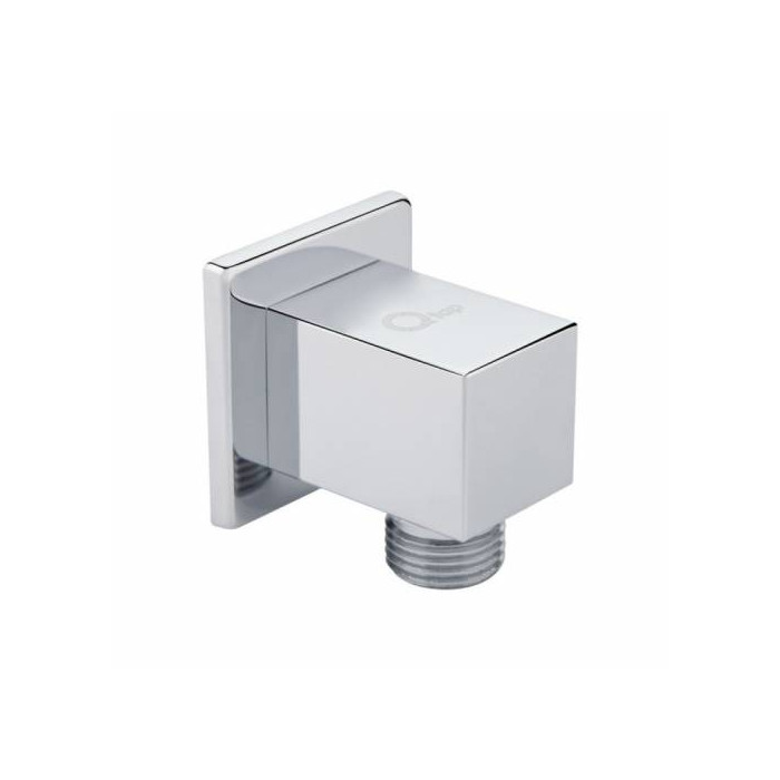 Подключение для шланга Qtap Spojeni прямоугольное QTCRMB130 Chrome (SD00035717)