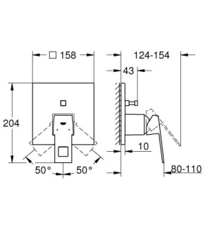 Смеситель Grohe Eurocube 24062000
