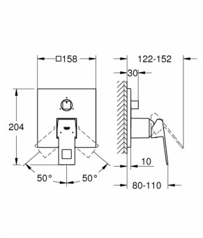 Смеситель Grohe Eurocube 24094000