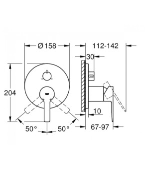 Смеситель Grohe Lineare 24095001