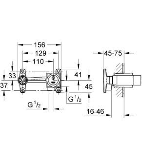 Скрытая часть Grohe 23200000