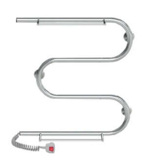 Полотенцесушитель Qtap Snake shelf (CRM) 500x500