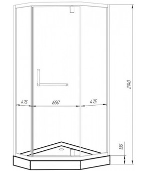 Душевая кабина Qtap Safe SC9090.1A T6 SUS