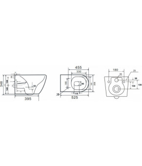 Унитаз Qtap Stove WHI 2210