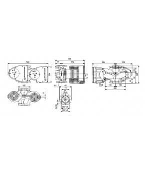 Циркуляционный насос Grundfos Magna1 D 99221380