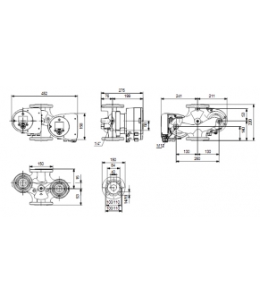 Циркуляционный насос Grundfos Magna3 D 97924462
