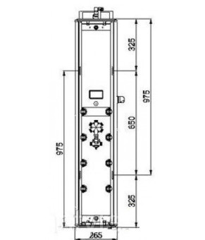 Душевая панель Dusel DU787392R 278733