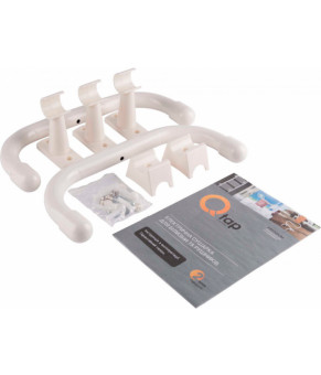 Полотенцесушитель Qtap Olivia (WHI) 32102