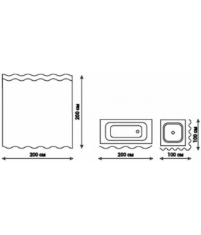 Шторка Qtap Tessoro PA62232