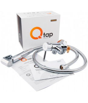Набор для гигиенического душа Qtap Inspai-Varius округлый QTINSVARCRMV00440001 Chrome