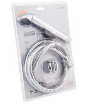 Набор для гигиенического душа Qtap Inspai-Varius QTSETCRMA021 Chrome/Grey (Set)