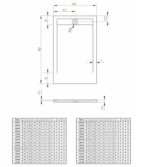 Поддон Radaway Teos F HTF210100-64