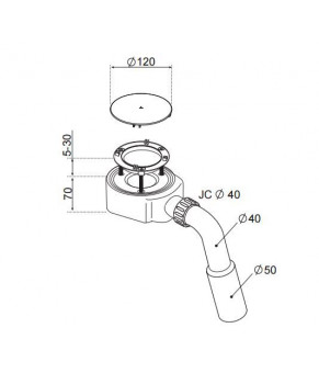 Сифон Radaway R500
