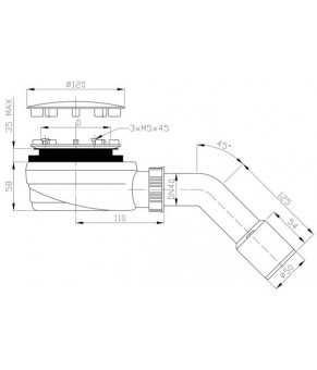Сифон Radaway R580