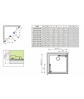 Часть кабины Radaway Nes KDD B 10024090-01-01
