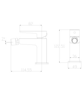 Смеситель Omnires Parma PM7420CR