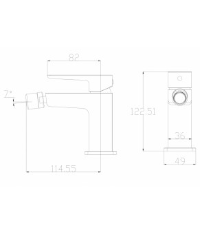 Смеситель Omnires Parma PM7420CRB