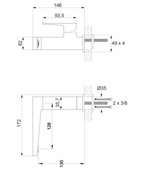 Змішувач Omnires Fresh FR7110NCR