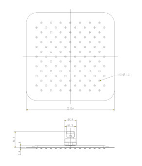 Душова система Omnires Parma SYSPM11BL