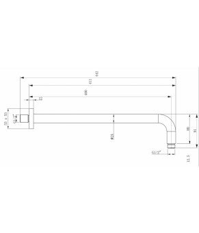 Кронштейн Omnires RA01K/XCR