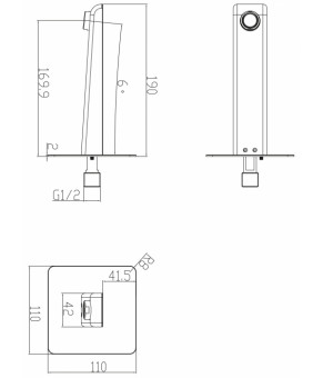 Излив Omnires Parma WDPARMACRB