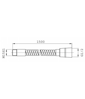 Шланг Art Design 9896