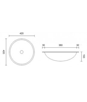 Умывальник бронзовый Art Design Deco SC-Z82102