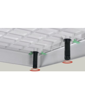 Душевой поддон Eger SMC 599-8080R fullset