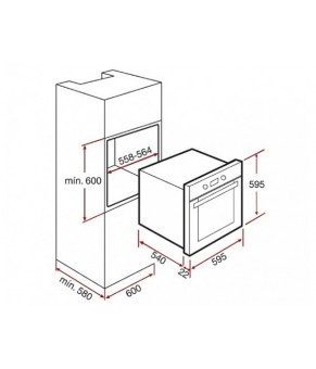 Духовой шкаф Teka Ebon HS 710 41524311