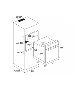 Духова шафа Teka WISH Maestro HLB 830 41560060