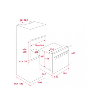 Духова шафа Teka WISH Maestro HLC 840 41531024