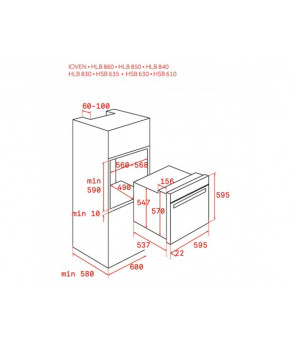Духовой шкаф Teka WISH UrbanColor HLB 8600 111000011