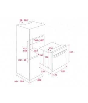Духовой шкаф Teka WISH UrbanColor HLB 8600 111000014