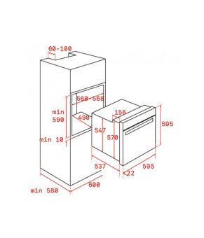 Духовой шкаф Teka WISH UrbanColor HLB 8400 111000004