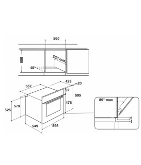 Духовой шкаф Whirlpool OAS KP8V1 IX