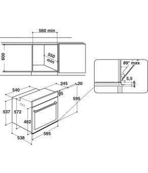Духовой шкаф Whirlpool W7 OM44S1C