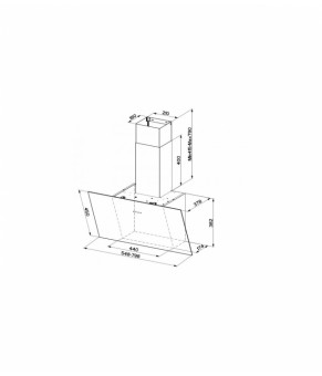 Вытяжка Faber TWEET EV8 LED BK A80 FABER