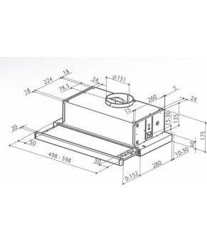 Вытяжка Faber FLEXA AM/X A60