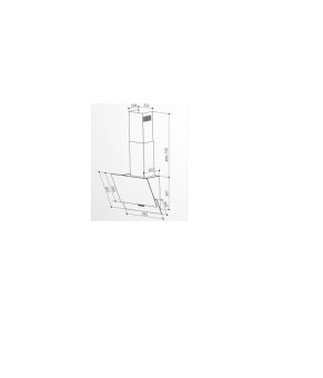 Витяжка Interline WH A 60 PB/GL/A