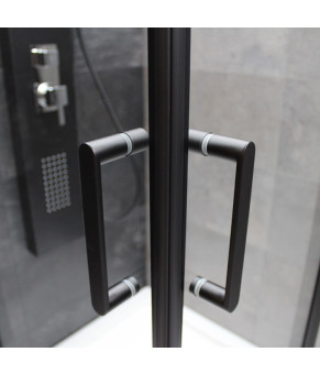 Душевая кабина Dusel EF-184B Black Matt 900x900x1900 518491