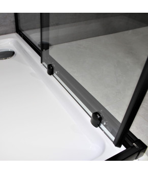 Душевая кабина Dusel EF-184B Black Matt 900x900x1900 518491