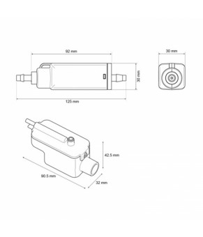Насос отвода конденсата Siccom ECO Line DE05SCC600