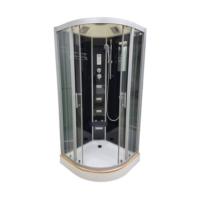 Душевой бокс VERONIS BN-5-90 black 90х90х220