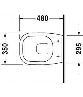 Унитаз подвесной Duravit D-Code 22110900002