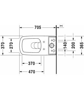 Унитаз комбинированный Duravit DuraStyle 21560900001