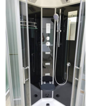 Душевой бокс VERONIS BN-5-90 black 90х90х220