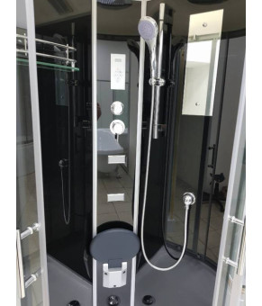 Душевой бокс VERONIS BN-5-90 black 90х90х220