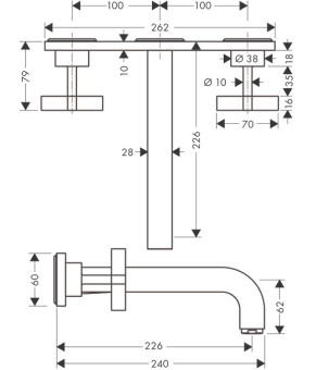 Смеситель Axor Citterio 39144000
